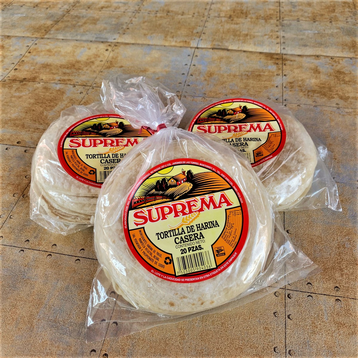 Tortillas de harina 20pz Tyren